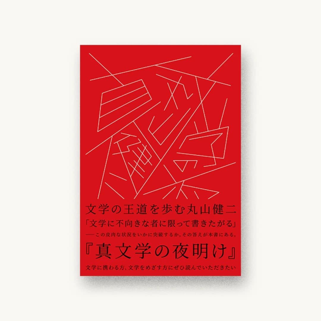 『真文学の夜明け』 装丁: 寄藤文平 書影