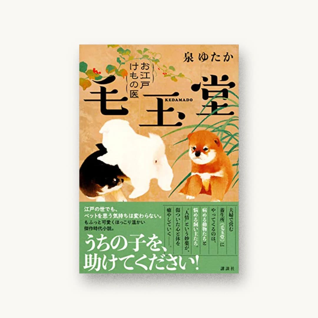 『お江戸けもの医 毛玉堂』 装丁: アルビレオ 書影