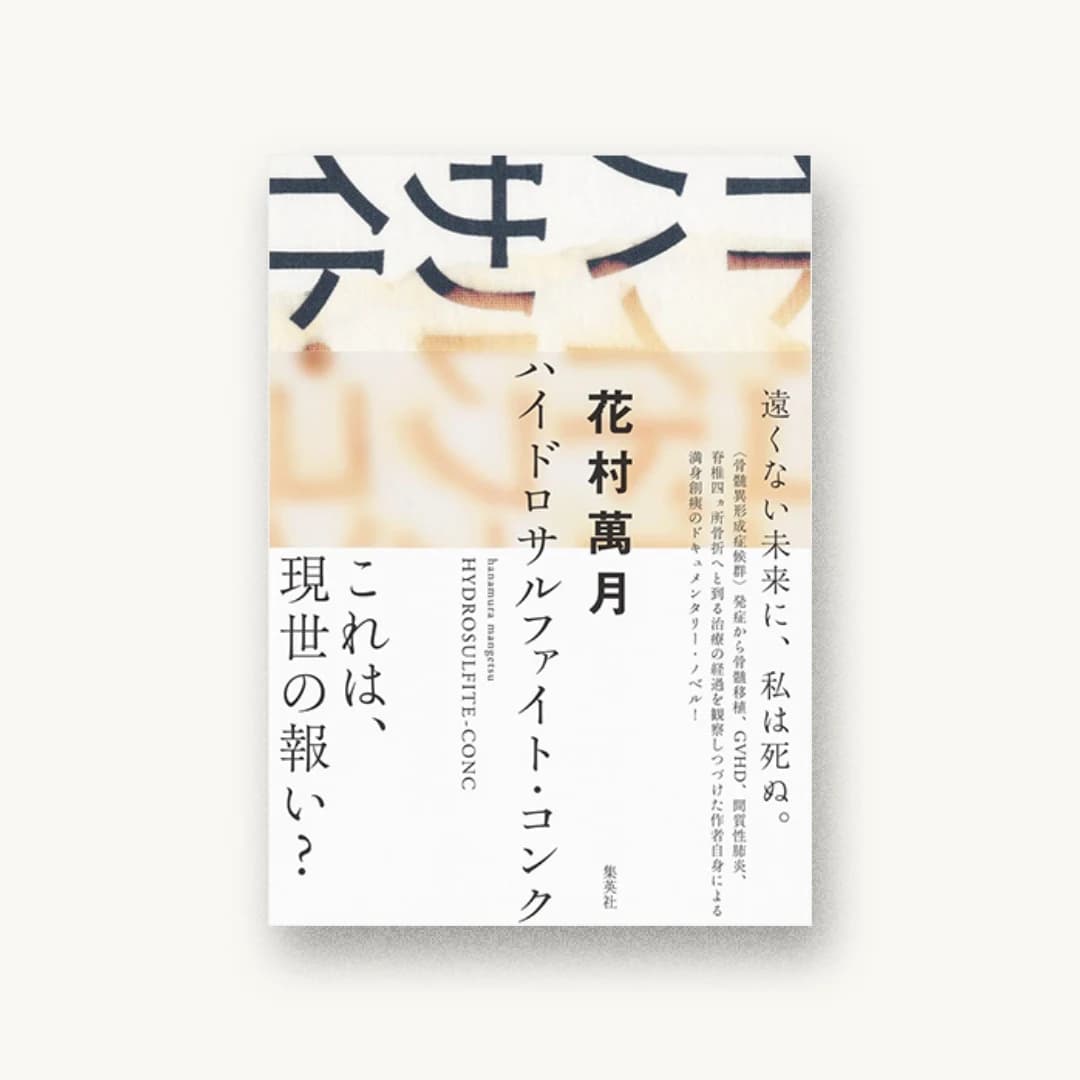 『ハイドロサルファイト・コンク』 装丁: 水戸部功 書影