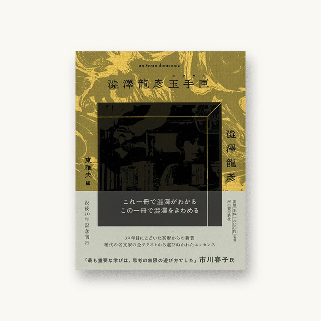 『澁澤龍彦玉手匣』 装丁: 川名潤 書影