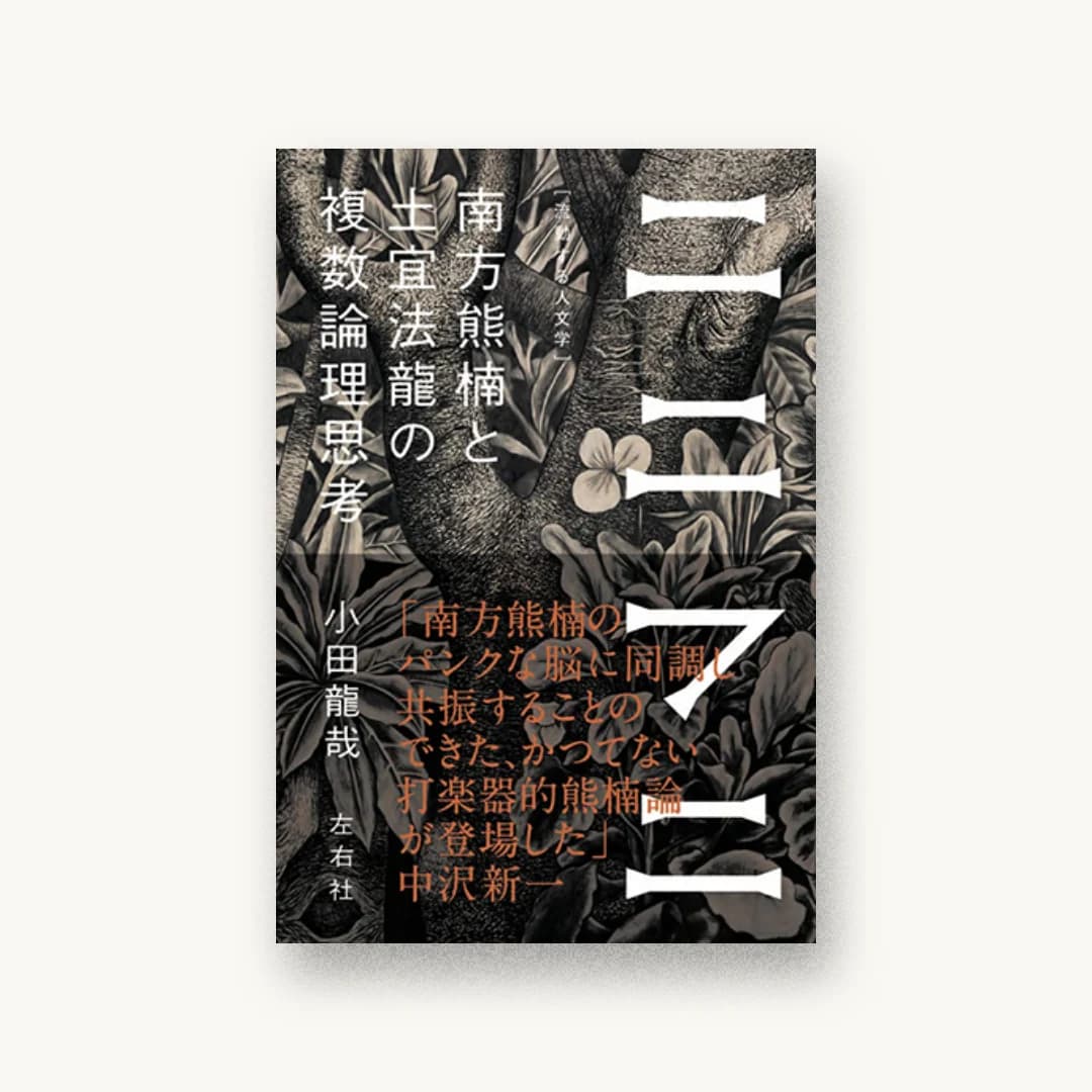 『ニニフニ 南方熊楠と土宜法龍の複数論理思考』 装丁: アジール 書影