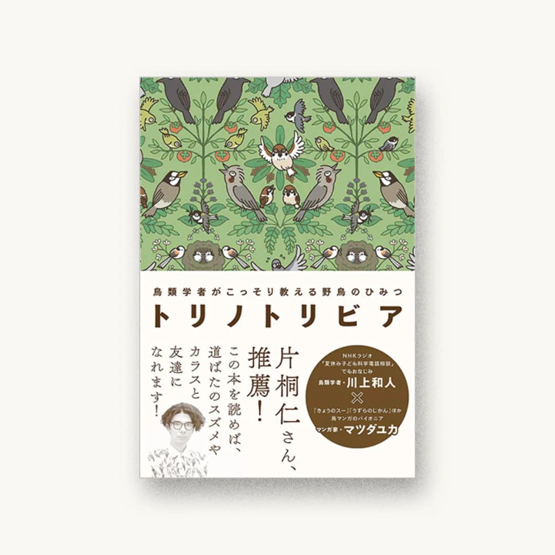 『トリノトリビア 鳥類学者がこっそり教える 野鳥のひみつ』 装丁: 室田潤 書影