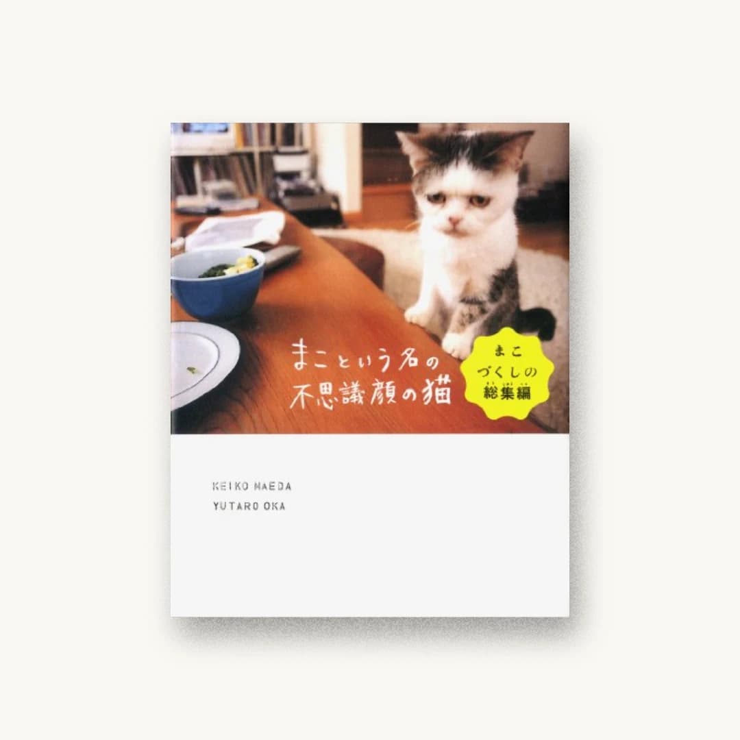 『まこという名の不思議顔の猫 まこづくしの総集編』 装丁: 大島依提亜 書影