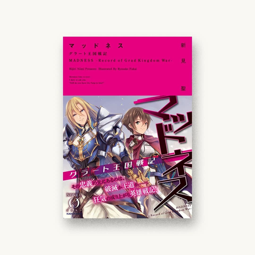 『マッドネス グラート王国戦記』 装丁: BEE-PEE 書影
